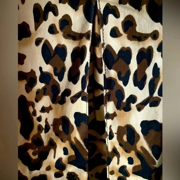 APPRAISAL | Women’s Leopard Print Long Jacket long-sleeves button down Size M - Picture 6 of 8